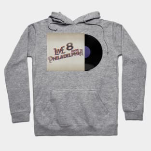 RETRO VINYL LIVE 8 CONCERT PHILLY Hoodie